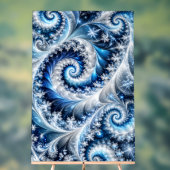 Vorstige Fractal Acryl Bord (Neutraal)