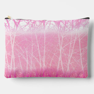 Vorstige Nevelige Bomen in Perzik en Roze Etui