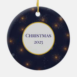 Vorstige Parel Kerstmis 2025 Ornament