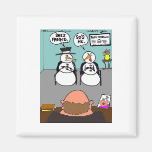 Vorstige Relaties Grappige Kerstcadeaus & T-shirts Magneet