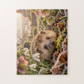 Vorstige Tuin Egel Design Legpuzzel (Verticaal)
