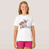 Vorstige Winter Ezel T-shirt (Voorkant volledig)