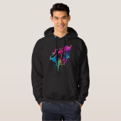Vorstverf spatten hoodie (Voorkant volledig)
