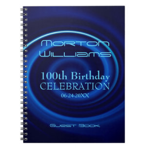 Vortex 100th Birthday Celebration S Guest Book Notitieboek