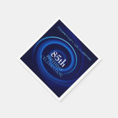 Vortex 85th Birthday Celebration Paper Napkin Servetten (Hoek)
