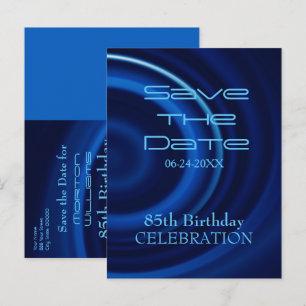 Vortex 85th Birthday Save the Date Briefkaart