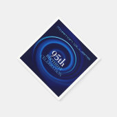 Vortex 95th Birthday Celebration Paper Napkin Servetten (Hoek)