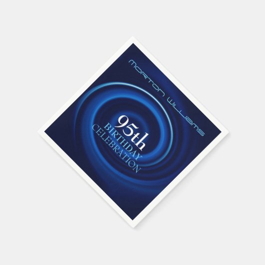 Vortex 95th Birthday Celebration Paper Napkin Servetten (Hoek)