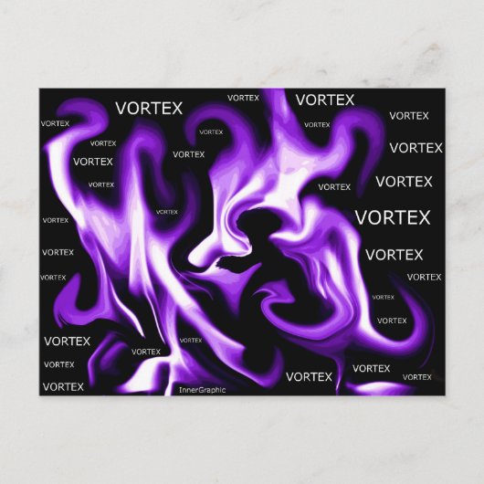 "VORTEX" Abraham-Hicks Briefkaart (Voorkant)