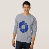 Vortex Azul Escuro Trui (Voorkant volledig)