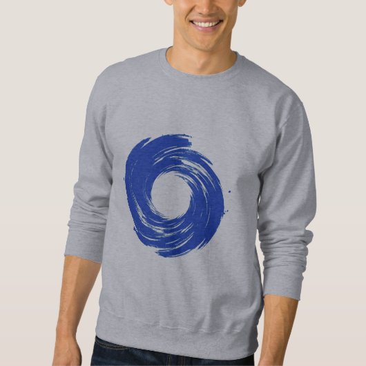 Vortex Azul Escuro Trui (Voorkant)