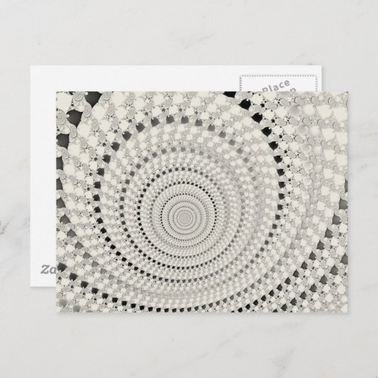 Vortex-Briefkaart Briefkaart (Voorkant / Achterkant)