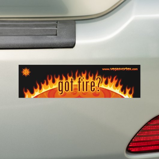 Vortex-Bumpersticker Bumpersticker (Op auto)