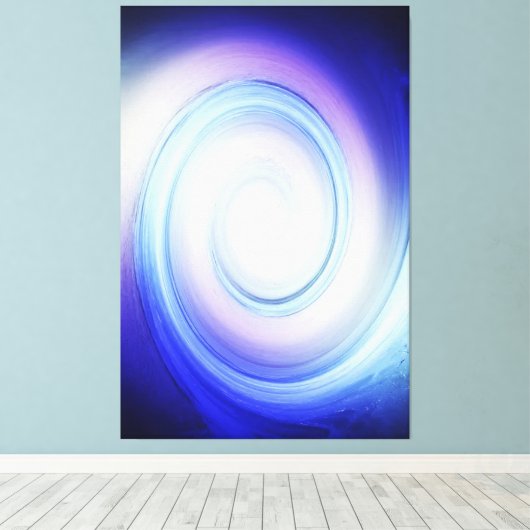 Vortex Canvas Afdruk (Insitu (Houten vloer))