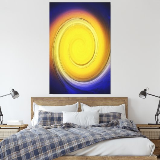 Vortex Canvas Afdruk (Insitu (Slaapkamer))