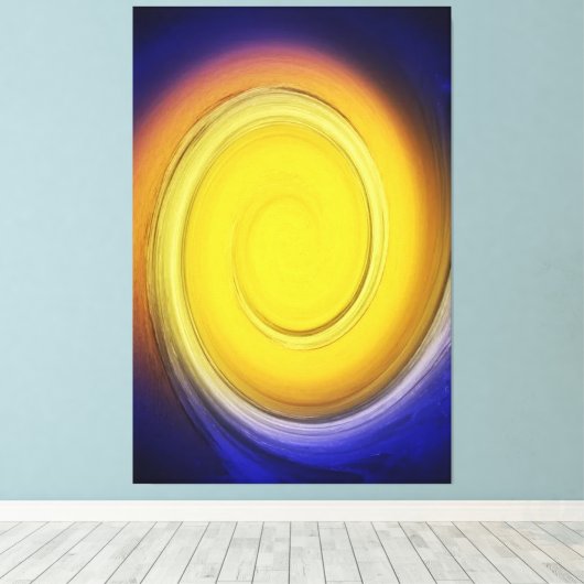 Vortex Canvas Afdruk (Insitu (Houten vloer))