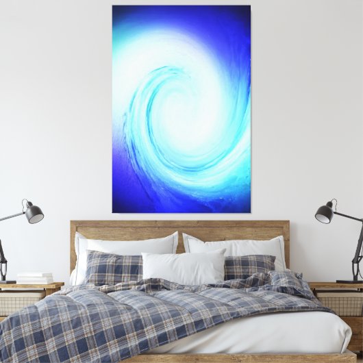 Vortex Canvas Afdruk (Insitu (Slaapkamer))