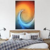 Vortex Canvas Afdruk (Insitu (Slaapkamer))