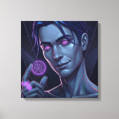 Vortex Clown Canvas Afdruk (Voorkant)