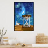 Vortex door de tijd poster (Keuken)