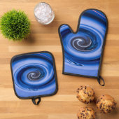 Vortex door Shirley Taylor Ovenwant & Pannenlap Set (Top down)