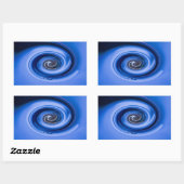 Vortex door Shirley Taylor Rechthoekige Sticker (Vel)