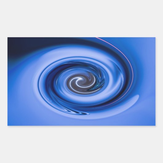 Vortex door Shirley Taylor Rechthoekige Sticker (Voorkant)