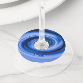 Vortex door Shirley Taylor Wijnglaslabel (Dichtbij)