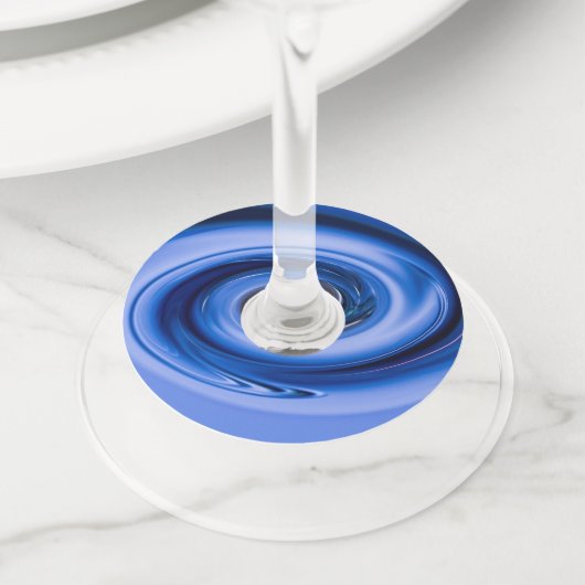 Vortex door Shirley Taylor Wijnglaslabel (Dichtbij)