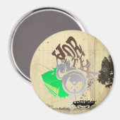 Vortex Earth Magnet (Voorkant / Achterkant)