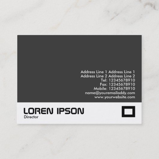 Vortex-factor Visitekaartje (Achterkant)