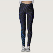Vortex Flow – Spiraling Energy Motion Leggings (Voorkant)