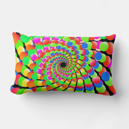 Vortex Mousserende lichten Kussen (Voorkant)