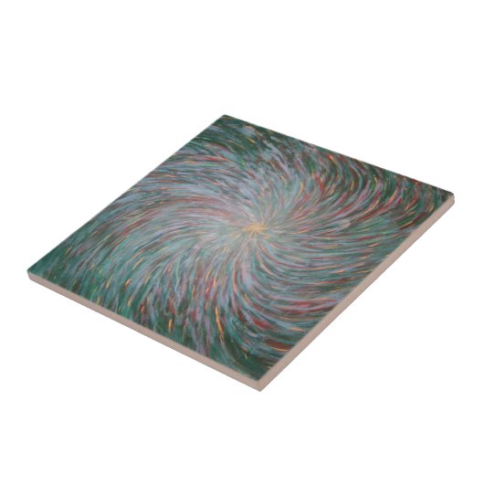 vortex muurschildering tegeltje (Zijkant)