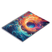 Vortex notitieboek ontwerp (Linkerzijde)