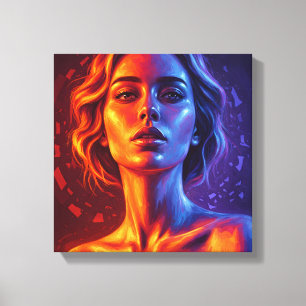 Vortex of Being Stretched Canvas Afdruk