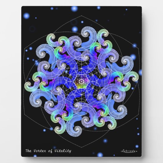 Vortex of Vitality Fotoplaat (Voorkant)