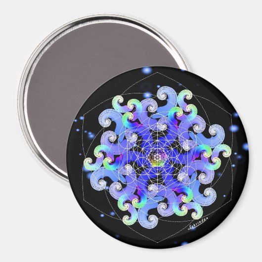 Vortex of Vitality Magneet (Voorkant / Achterkant)