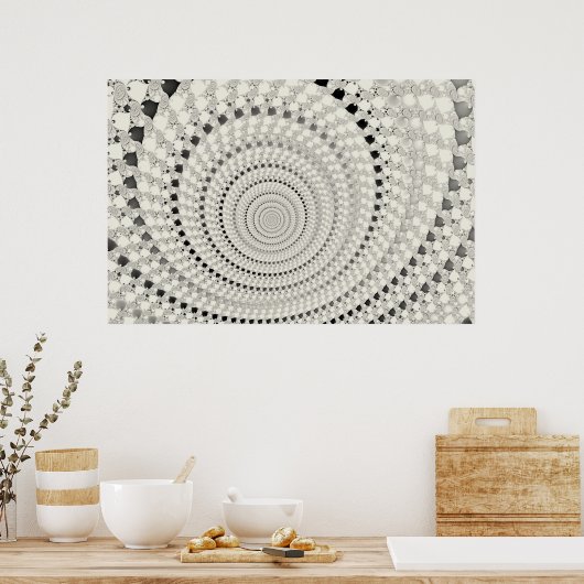 Vortex-Poster Poster (Keuken)
