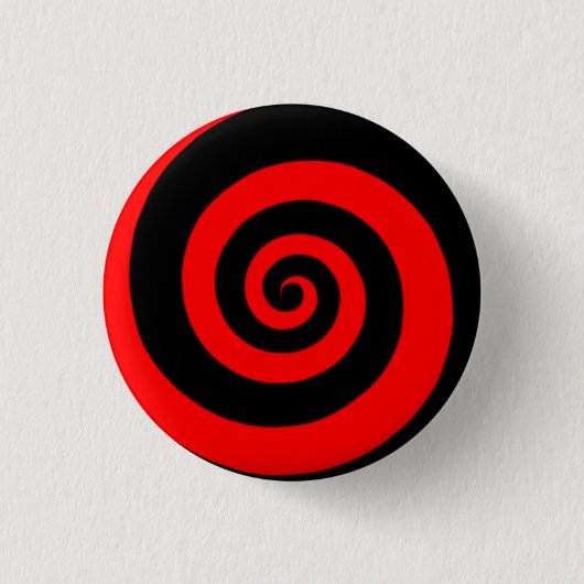 Vortex Red of Dead Ronde Button 3,2 Cm (Voorkant)