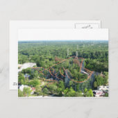 Vortex Roller Onderzetter Kings Island Briefkaart (Voorkant / Achterkant)
