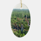Vortex Roller Onderzetter Kings Island Keramisch Ornament (Rechts)