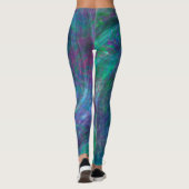Vortex Tie Dye Broek Leggings (Achterkant)
