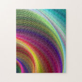 Vortex van kleuren legpuzzel (Verticaal)