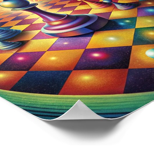 "Vortex van strategie" Poster (Hoek)