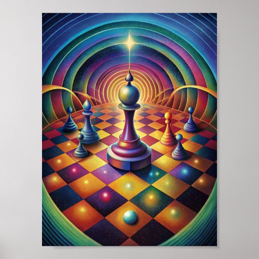 "Vortex van strategie" Poster (Voorkant)