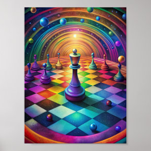 "Vortex van strategie" Poster