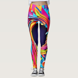 Vortex van vitaliteit kunst leggings