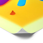 Vortex van vitaliteit kunst poster (Hoek)