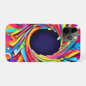 Vortex van vitaliteitskunst Case-Mate iPhone case (Achterkant (horizontaal))
